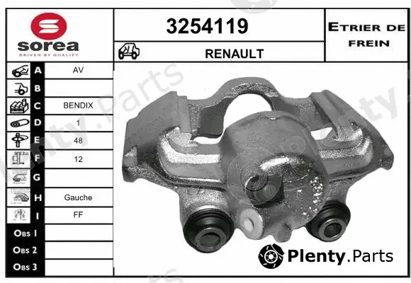 Sera 3254119 — Brake Caliper
