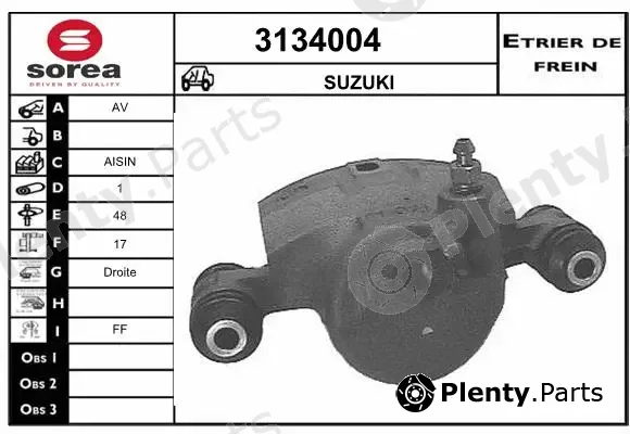 Sera 3134004 — Brake Caliper