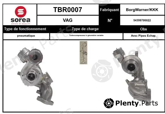 Sera TBR0007 — Charger, charging (supercharged/turbocharged)