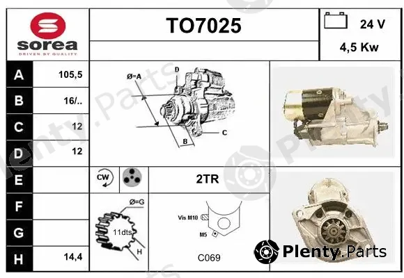 Sera TO7025 — Starter