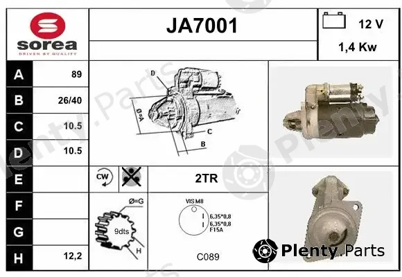 Sera JA7001 — Starter