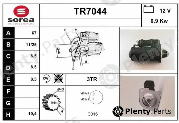 Sera TR7044 — Starter