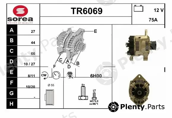 Sera TR6069 — Alternator