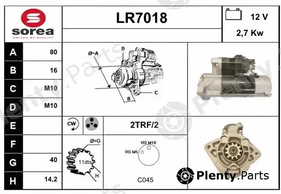Sera LR7018 — Starter
