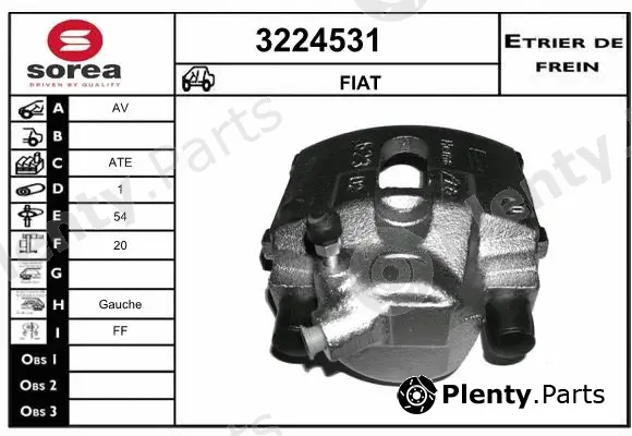 Sera 3224531 — Brake Caliper