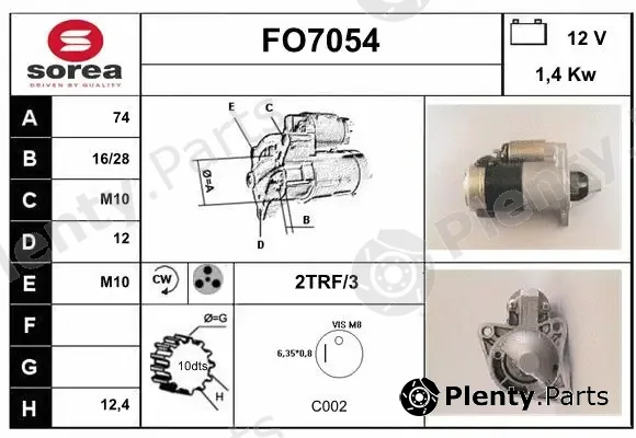 Sera FO7054 — Starter
