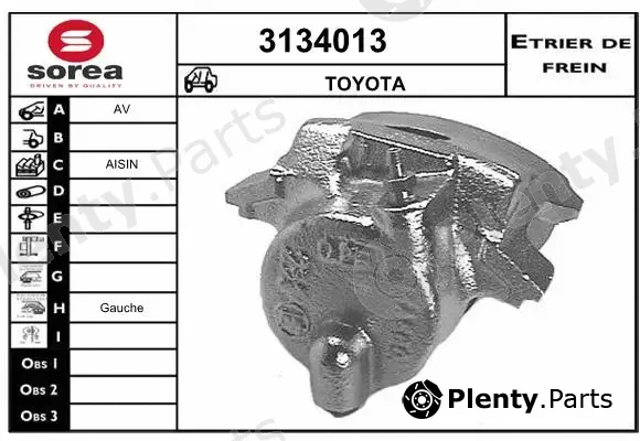 Sera 3134013 — Brake Caliper