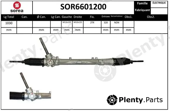 Sera SOR6601200 — Steering Gear