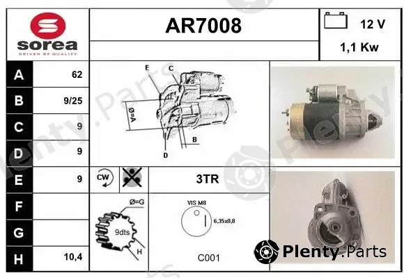 Sera AR7008 — Starter