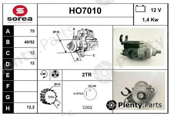 Sera HO7010 — Starter