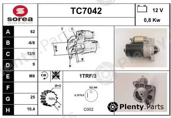 Sera TC7042 — Starter