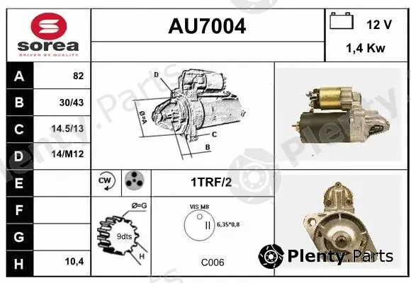 Sera AU7004 — Starter