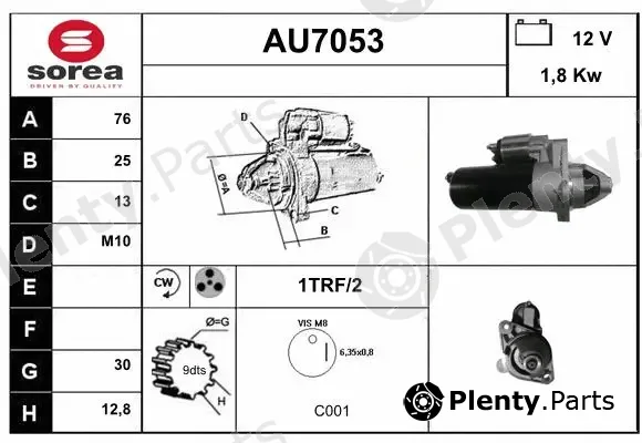 Sera AU7053 — Starter