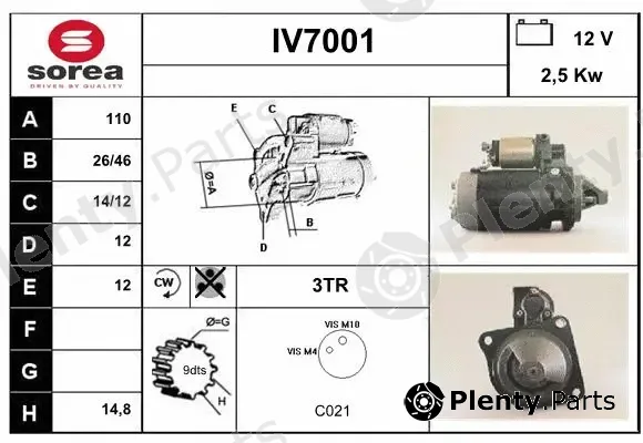 Sera IV7001 — Starter