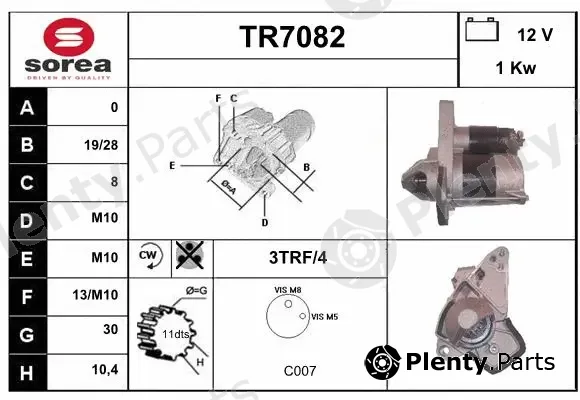 Sera TR7082 — Starter