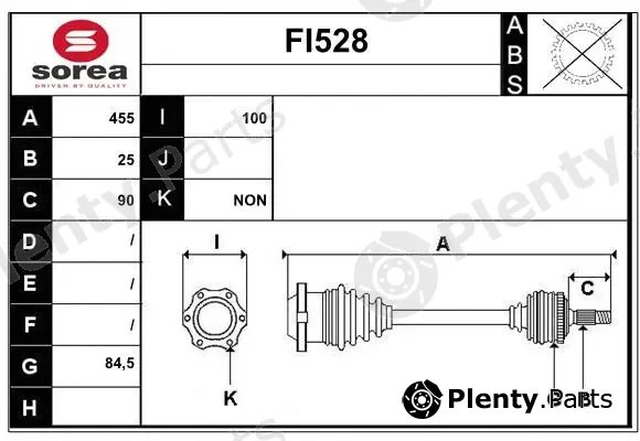 Sera FI528 — Drive Shaft