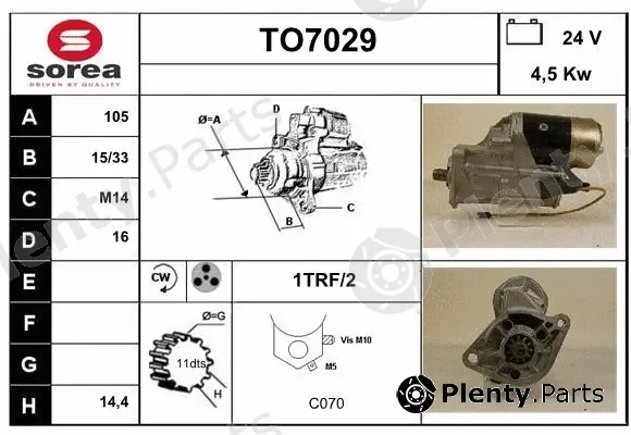 Sera TO7029 — Starter