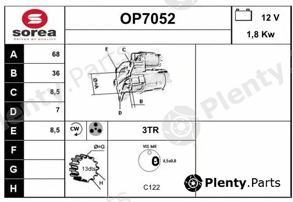Sera OP7052 — Starter