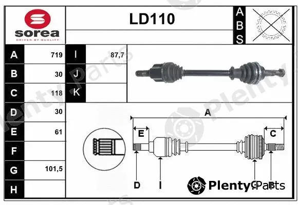 Sera LD110 — Drive Shaft