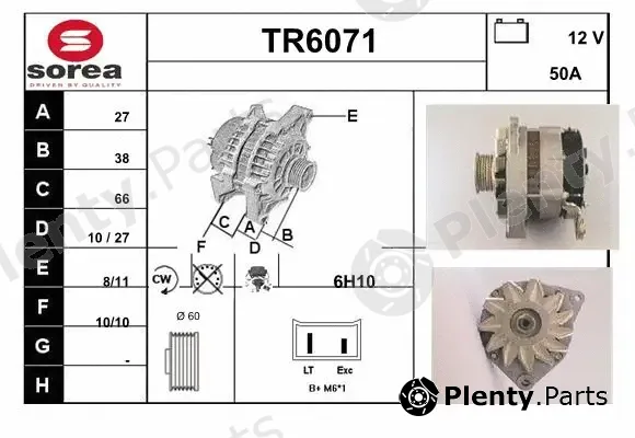 Sera TR6071 — Alternator