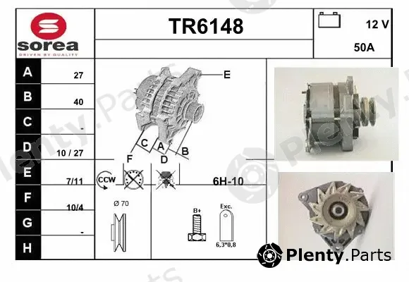Sera TR6148 — Alternator