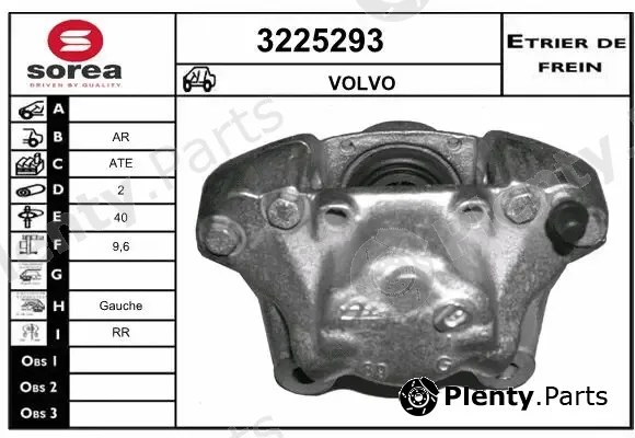 Sera 3225293 — Brake Caliper