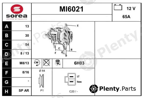 Sera MI6021 — Alternator