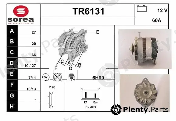 Sera TR6131 — Alternator