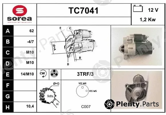 Sera TC7041 — Starter