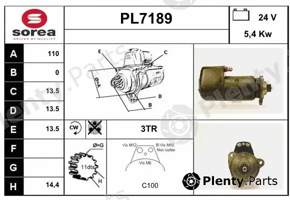 Sera PL7189 — Starter