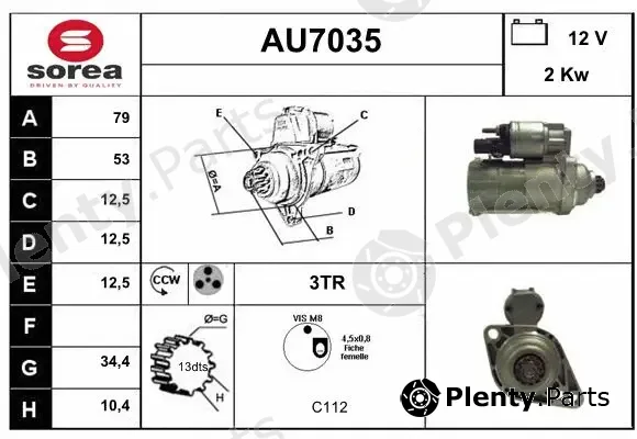 Sera AU7035 — Starter
