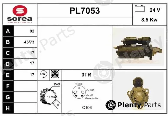 Sera PL7053 — Starter
