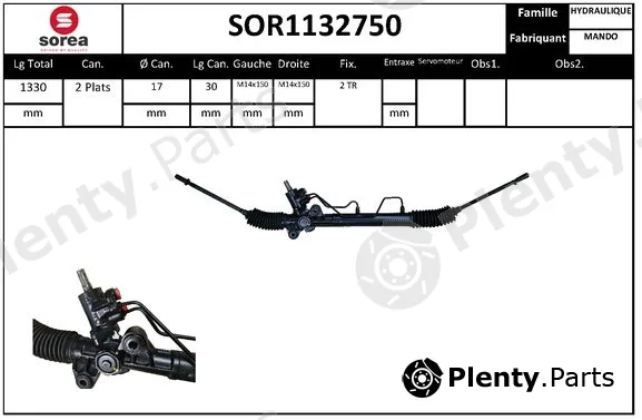 Sera SOR1132750 — Steering Gear