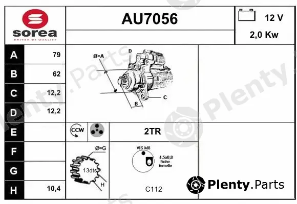 Sera AU7056 — Starter