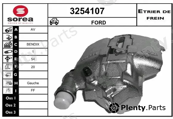 Sera 3254107 — Brake Caliper