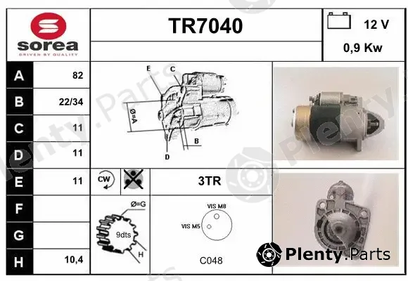 Sera TR7040 — Starter