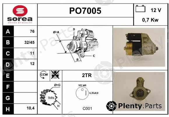 Sera PO7005 — Starter