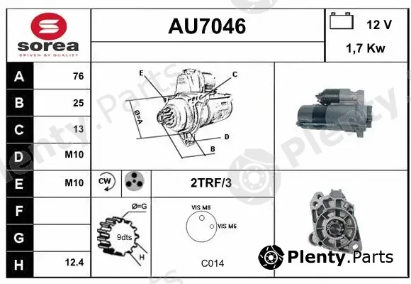 Sera AU7046 — Starter