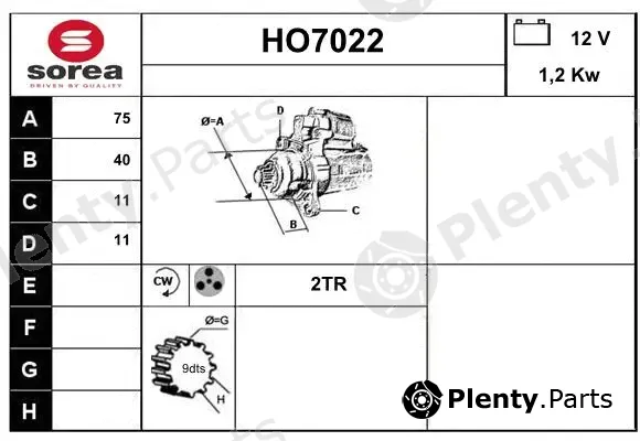 Sera HO7022 — Starter