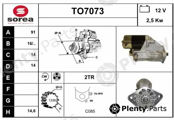 Sera TO7073 — Starter