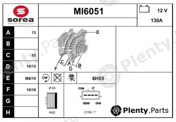 Sera MI6051 — Alternator
