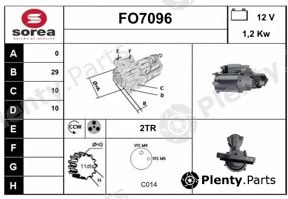 Sera FO7096 — Starter