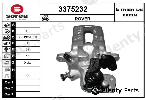 Sera 3375232 — Brake Caliper