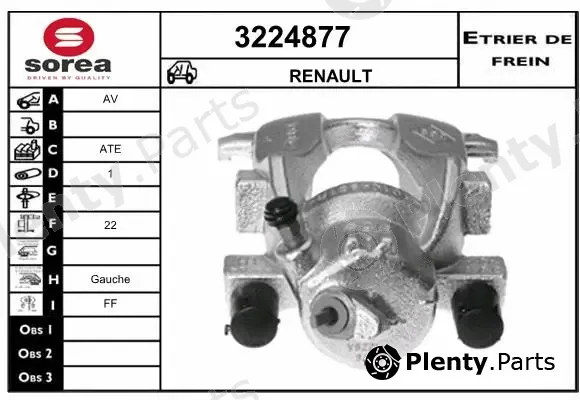 Sera 3224877 — Brake Caliper