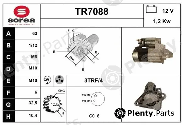 Sera TR7088 — Starter
