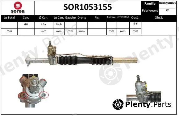 Sera SOR1053155 — Steering Gear