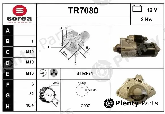 Sera TR7080 — Starter