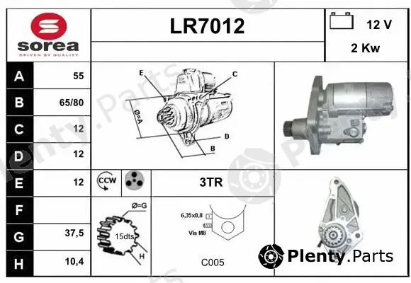 Sera LR7012 — Starter