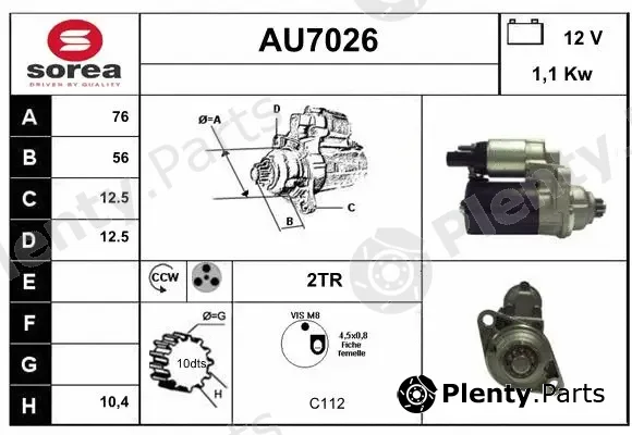 Sera AU7026 — Starter