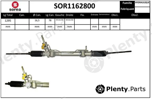 Sera SOR1162800 — Steering Gear